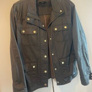 J. Crew field jacket in olive green